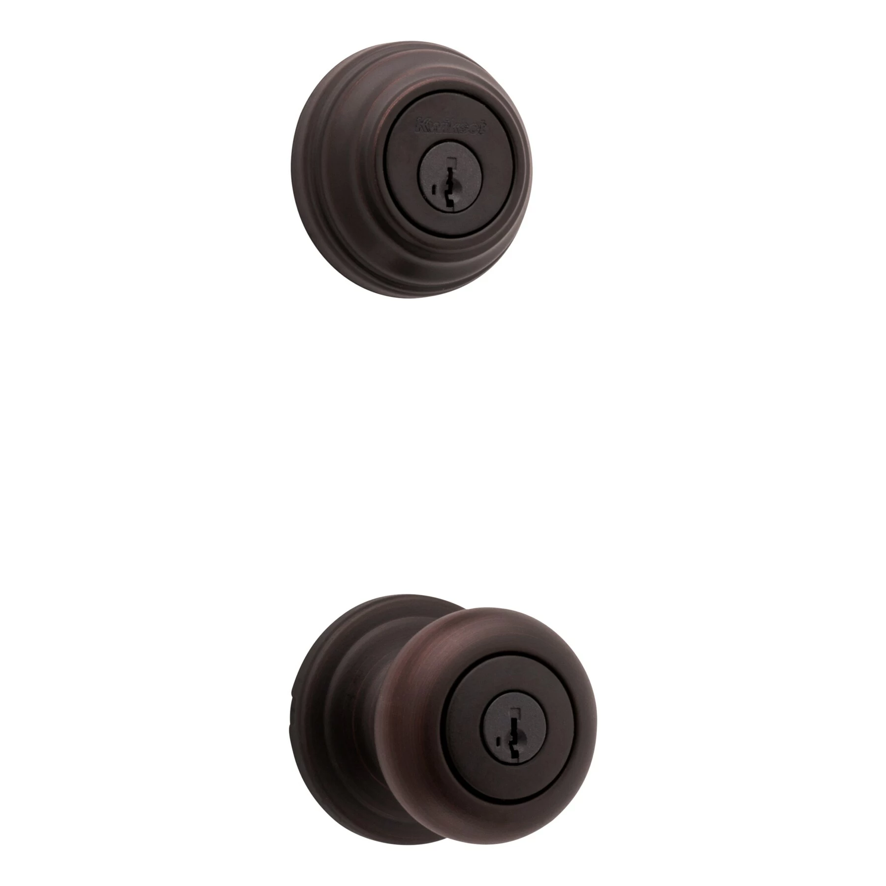 Juno Pack Door Knob Combo Kwikset Smartkey Bronze Signature Keyed Entry Single Deadbolt Venetian 5 Juno Pack Door Knob Combo Kwikset Smartkey Bronze Signature Keyed Entry Single Deadbolt Venetian - Image 3