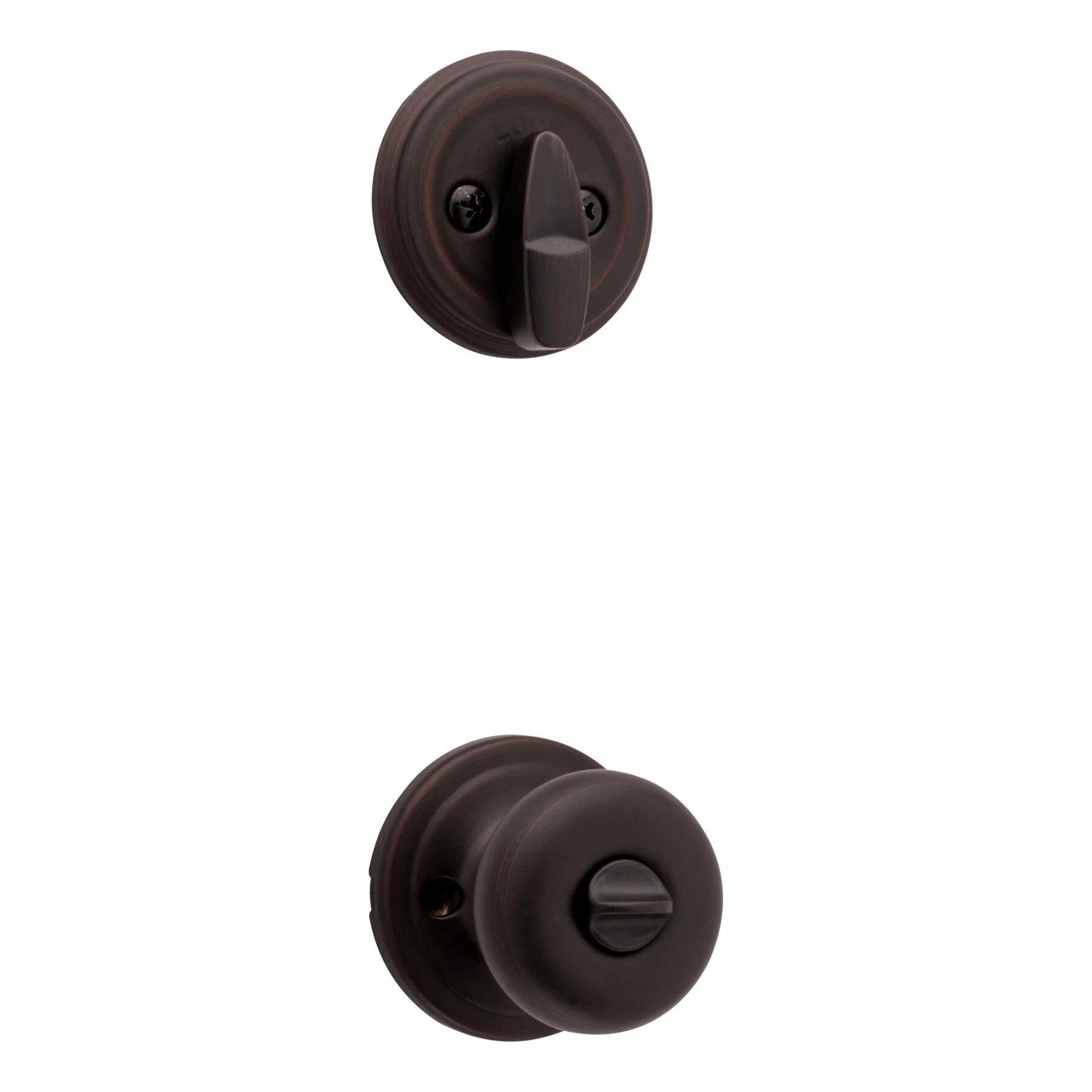 Juno Pack Door Knob Combo Kwikset Smartkey Bronze Signature Keyed Entry Single Deadbolt Venetian 6 Juno Pack Door Knob Combo Kwikset Smartkey Bronze Signature Keyed Entry Single Deadbolt Venetian - Image 4