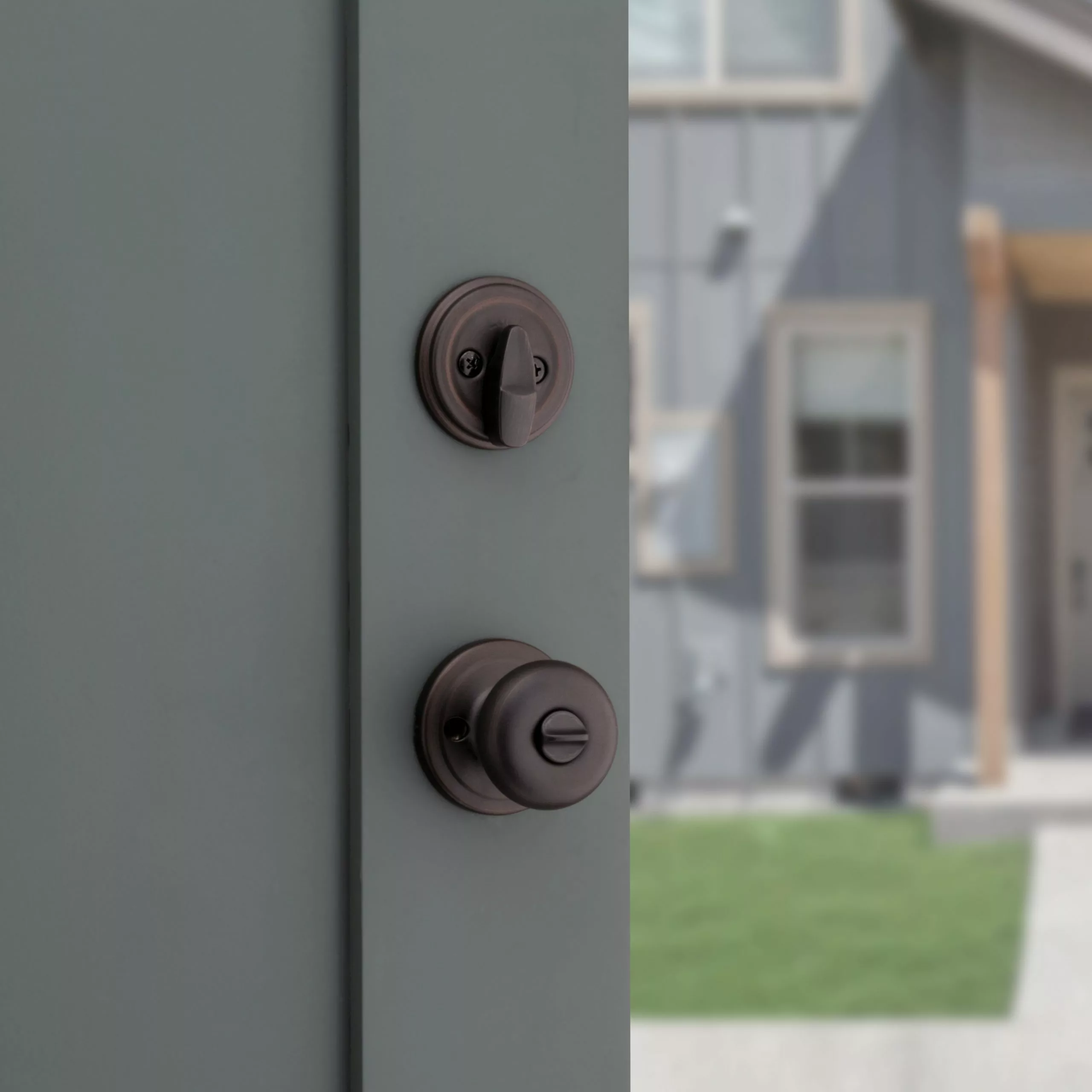 Juno Pack Door Knob Combo Kwikset Smartkey Bronze Signature Keyed Entry Single Deadbolt Venetian 11 Juno Pack Door Knob Combo Kwikset Smartkey Bronze Signature Keyed Entry Single Deadbolt Venetian - Image 9