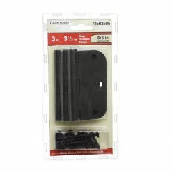 Reliabilt Door Hinge 5/8-In 3-1/2-In (3-Pack) Radiu Mortise Black -Schlage Trade 16817717