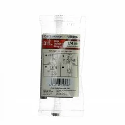 Door Hinge 3-1/2-In Radiu 1/4-In Mortise Gatehouse Black -Schlage Trade 16817726