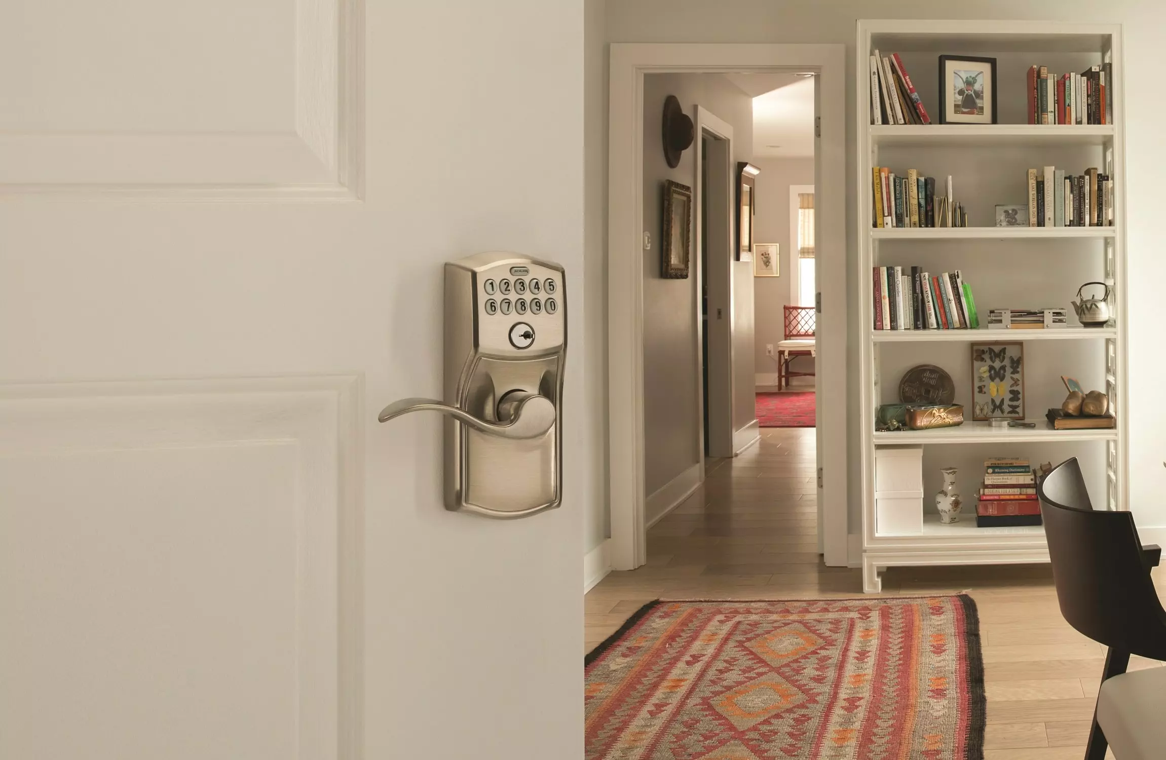 Door Keypad Lock Schlage Nickel Satin Single Cylinder Lighted Handle Electronic Camelot 9 Door Keypad Lock Schlage Nickel Satin Single Cylinder Lighted Handle Electronic Camelot - Image 7