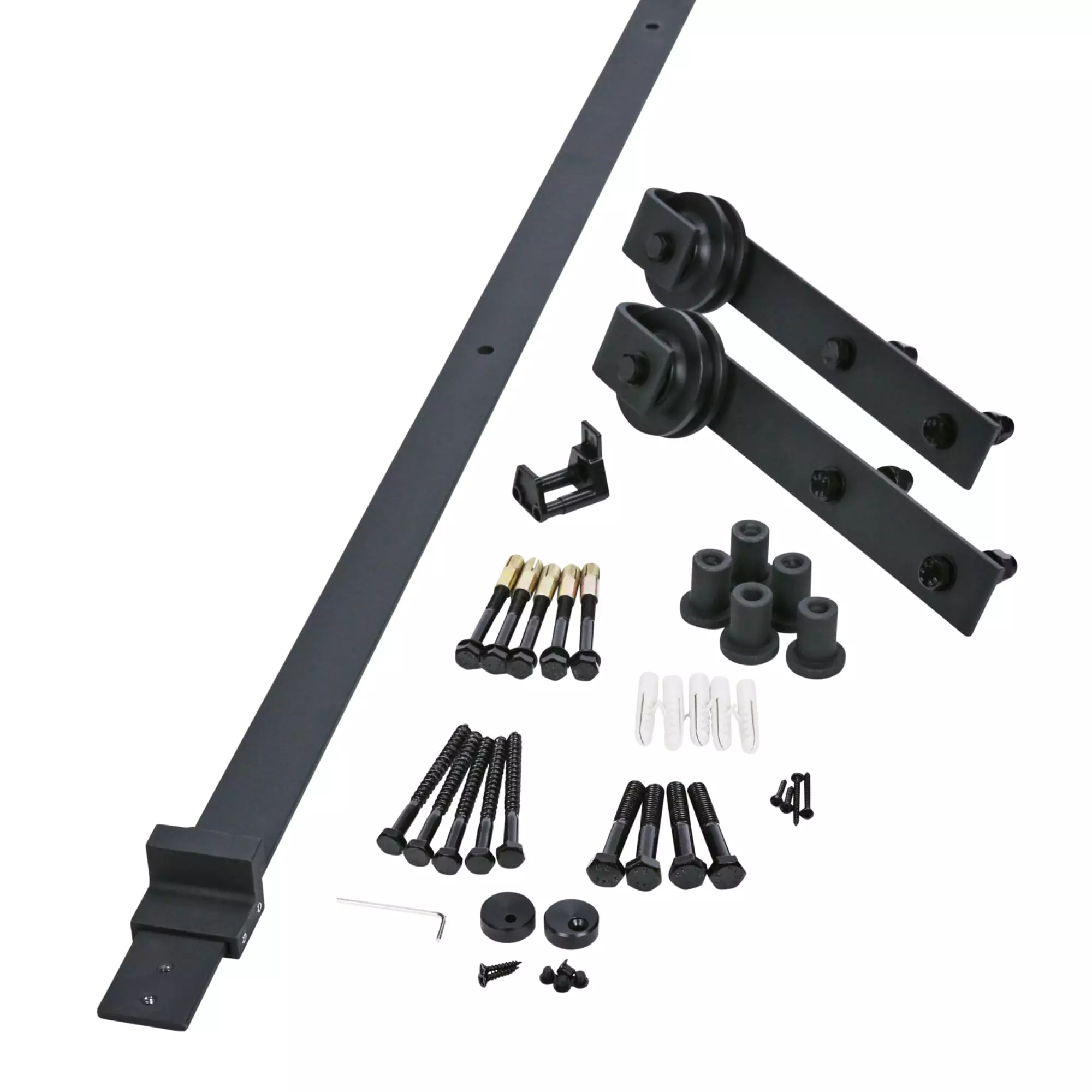 Reliabilt Kit Door Hardware Barn Matte Black 4 Reliabilt Kit Door Hardware Barn Matte Black - Image 2