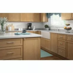 Brainerd Drawer Pull Bar Caroline Nickel Satin 6-Pack Center To Center 3-3/4-In Cylindrical -Schlage Trade 17709221