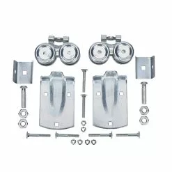 Door Rail Hardware Box Zinc Plated Exterior Barn National -Schlage Trade 17767592