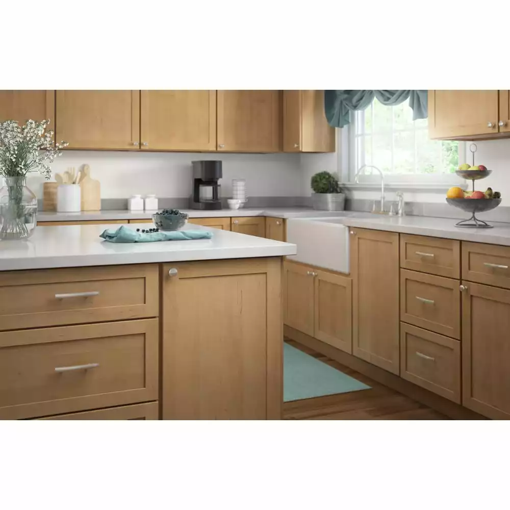 Brainerd Arch Bar Drawer Pull Caroline Nickel Satin Center To Center 3-In 10-Pack 7 Brainerd Arch Bar Drawer Pull Caroline Nickel Satin Center To Center 3-In 10-Pack - Image 5