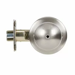 Door Knob Kwikset Nickel Polo Satin Security Privacy -Schlage Trade 41360024