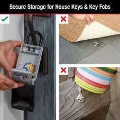 Key Keypad Master Lock Safe Lock Box Lighted Lock Combination 17 Key Keypad Master Lock Safe Lock Box Lighted Lock Combination -Schlage Trade 41464723