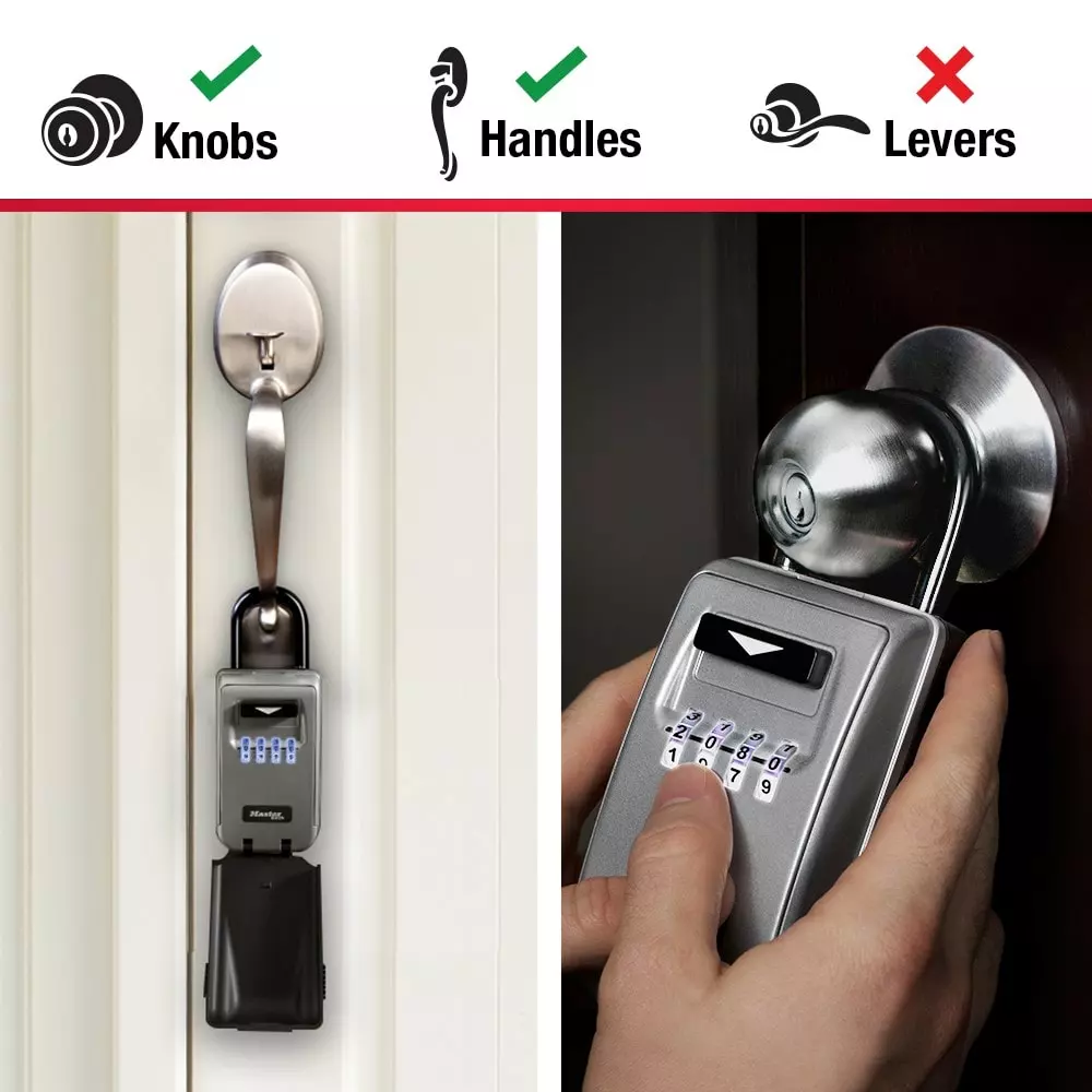 Key Keypad Master Lock Safe Lock Box Lighted Lock Combination 9 Key Keypad Master Lock Safe Lock Box Lighted Lock Combination - Image 8