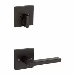 Halifax Door Kwikset Smartkey Handleset Vancouver Matte Entry Signature Single-Cylinder Deadbolt Black 15 Halifax Door Kwikset Smartkey Handleset Vancouver Matte Entry Signature Single-Cylinder Deadbolt Black -Schlage Trade 41751270