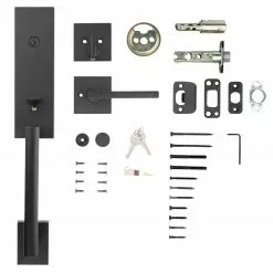 Halifax Door Kwikset Smartkey Handleset Vancouver Matte Entry Signature Single-Cylinder Deadbolt Black 16 Halifax Door Kwikset Smartkey Handleset Vancouver Matte Entry Signature Single-Cylinder Deadbolt Black -Schlage Trade 41751278 scaled