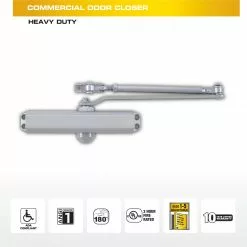 Brink Door Closer Grade 1 Aluminum Commercial