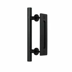 Reliabilt Door Handle Matte Hardware Barn Interior Black