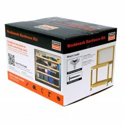 Simpson Kit Workbench Bracket Shelving Project Strong-Tie Diy Galvanized -Schlage Trade 42234457