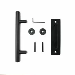 Reliabilt Door Handle Matte Hardware Barn Interior Black 14 Reliabilt Door Handle Matte Hardware Barn Interior Black -Schlage Trade 42319105