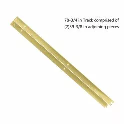 Reliabilt Kit Door Hardware J-Strap 78-In Barn Interior Soft Gold -Schlage Trade 42322763