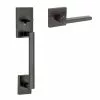 Halifax San Clemente Door Kwikset Handleset Iron Entry Deadbolt Single-Cylinder Black 2 Halifax San Clemente Door Kwikset Handleset Iron Entry Deadbolt Single-Cylinder Black -Schlage Trade 42504314