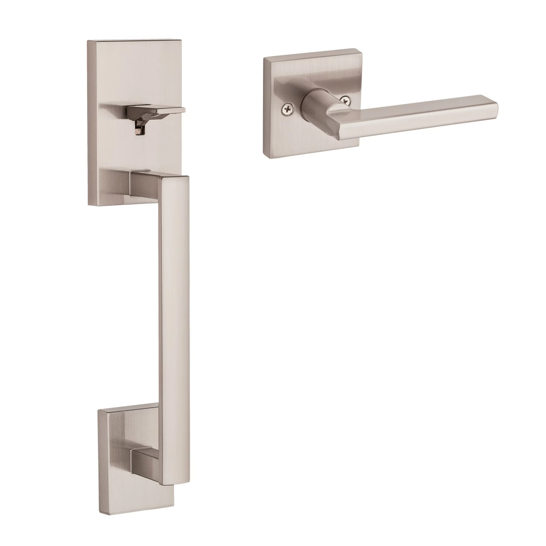 Halifax San Clemente Door Kwikset Handleset Nickel Satin Entry Single-Cylinder Deadbolt 3 Halifax San Clemente Door Kwikset Handleset Nickel Satin Entry Single-Cylinder Deadbolt