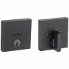 Downtown Matte Kwikset Deadbolt Signature Smartkey Single Cylinder Black 2 Downtown Matte Kwikset Deadbolt Signature Smartkey Single Cylinder Black -Schlage Trade 42902286