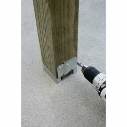 Simpson Cap Base Hardware Zmax Concrete Wood X 6-In (Retrofit) Common Strong-Tie -Schlage Trade 43225465