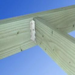 Simpson Joist Hanger Zmax 2-In X 18-Gauge Single 8-In Face Mount Strong-Tie -Schlage Trade 43226167