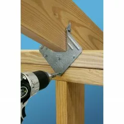 Simpson Screw Sd Class 55 Wood X 2-1/2-In #9 Exterior Strong-Drive Mechanically Galvanized, Galvanized Hex Strong-Tie -Schlage Trade 43234917