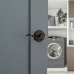 Tustin Door Kwikset Handle Bronze Universal Signature Passage Venetian -Schlage Trade 43359214