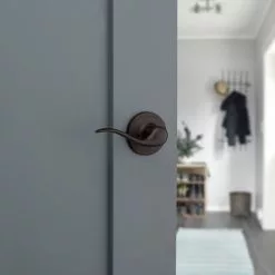 Tustin Door Kwikset Handle Bronze Universal Signature Passage Venetian -Schlage Trade 43359215