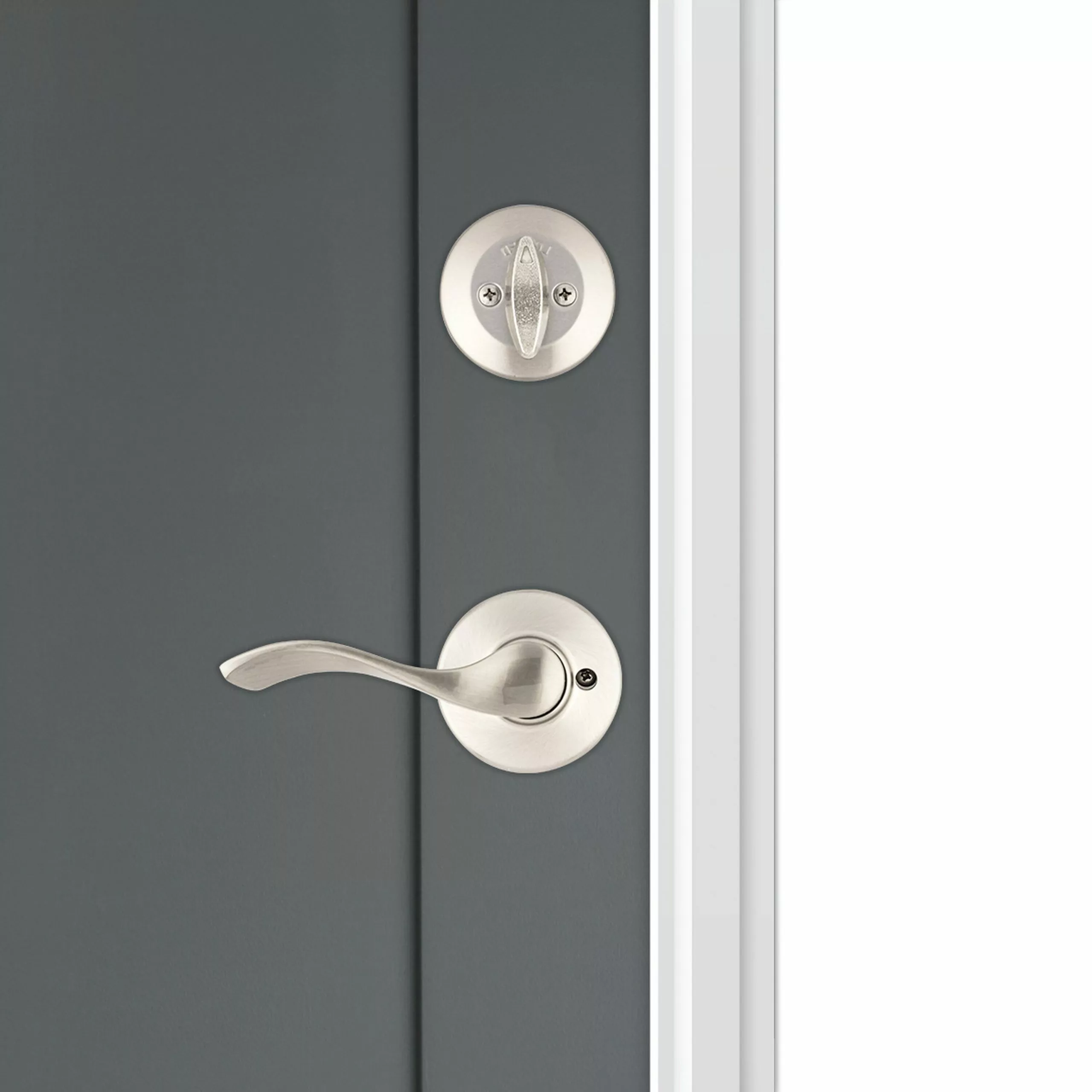 Belleview Door Kwikset Smartkey Handleset Nickel Satin Entry Security Balboa Deadbolt Single Cylinder 13 Belleview Door Kwikset Smartkey Handleset Nickel Satin Entry Security Balboa Deadbolt Single Cylinder - Image 11