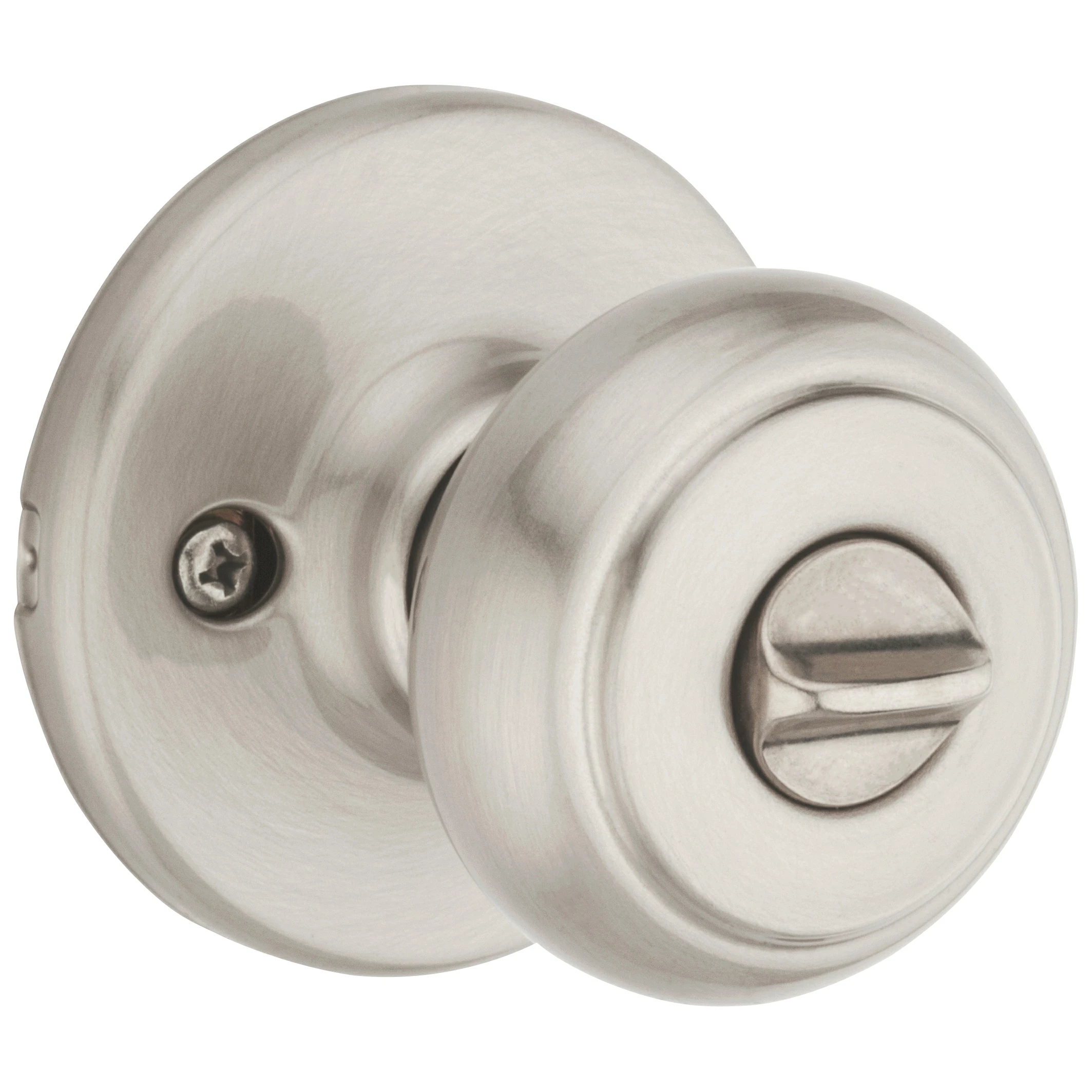 Door Cove Kwikset Knob Nickel Satin Keyed Entry Security No Deadbolt 6 Door Cove Kwikset Knob Nickel Satin Keyed Entry Security No Deadbolt - Image 4