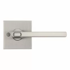 Halifax Door Kwikset Handle Smartkey Nickel Satin Universal Entry Signature Keyed -Schlage Trade 43395415