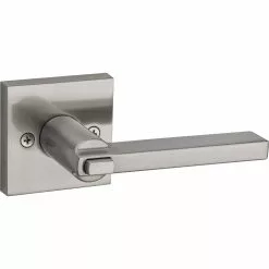 Halifax Door Kwikset Handle Smartkey Nickel Satin Universal Entry Signature Keyed -Schlage Trade 43395425