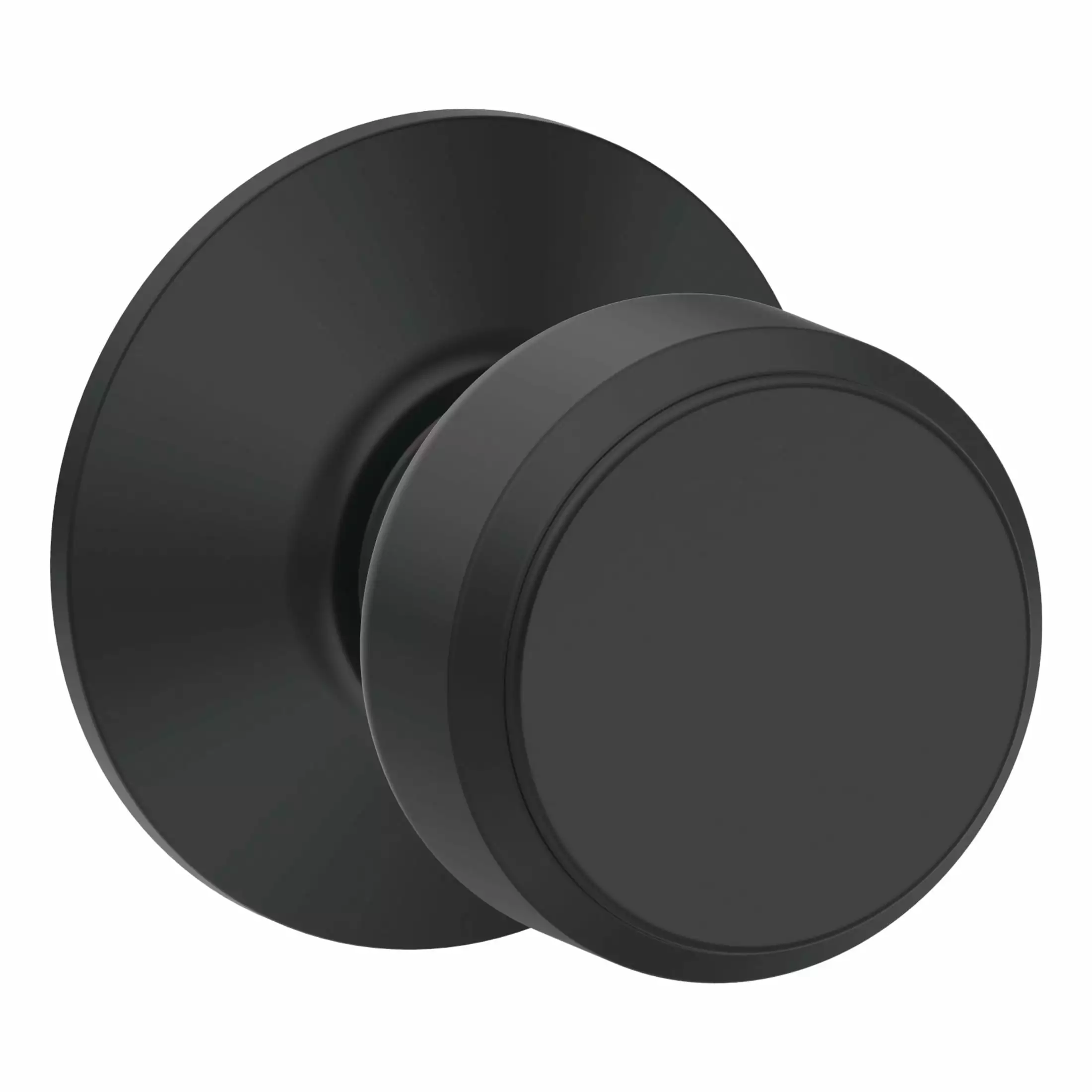 Door Knob Bowery Schlage Passage No Deadbolt Matte Black 3 Door Knob Bowery Schlage Passage No Deadbolt Matte Black