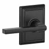 Latitude-Addison Schlage Door Handle Matte Universal Passage Black 1 Latitude-Addison Schlage Door Handle Matte Universal Passage Black -Schlage Trade 43417817