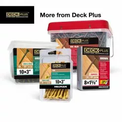 Deck Screw Deck Plu 10 X 2-1/2-In (1825-Count) Wood To Wood 19 Deck Screw Deck Plu 10 X 2-1/2-In (1825-Count) Wood To Wood -Schlage Trade 43421837