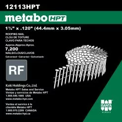 | Metabo Head Wire Nail 12113Hpt Hpt 1-3/4 Inch Full Round Collated Roofing 8 | Metabo Head Wire Nail 12113Hpt Hpt 1-3/4 Inch Full Round Collated Roofing -Schlage Trade 43649142