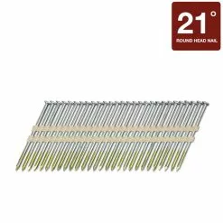 Metabo Framing Nail Hpt Steel 21-Gauge 3-In (1000-Piece) 21 Bright Collated