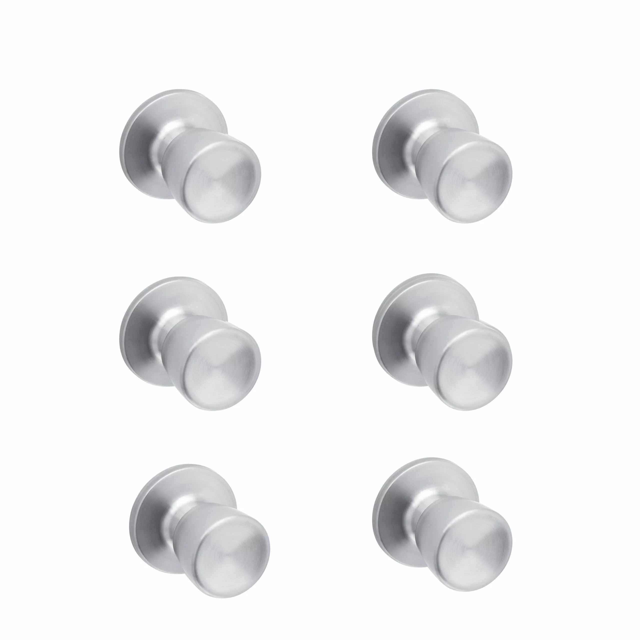 Reliabilt Door Knob Contractor Pack Nickel Baron Satin Passage No Deadbolt 4 Reliabilt Door Knob Contractor Pack Nickel Baron Satin Passage No Deadbolt - Image 2