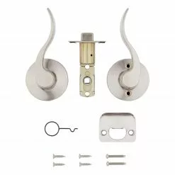 Reliabilt Olivia Door Handle Nickel Satin Reversible Passage -Schlage Trade 43942900 scaled