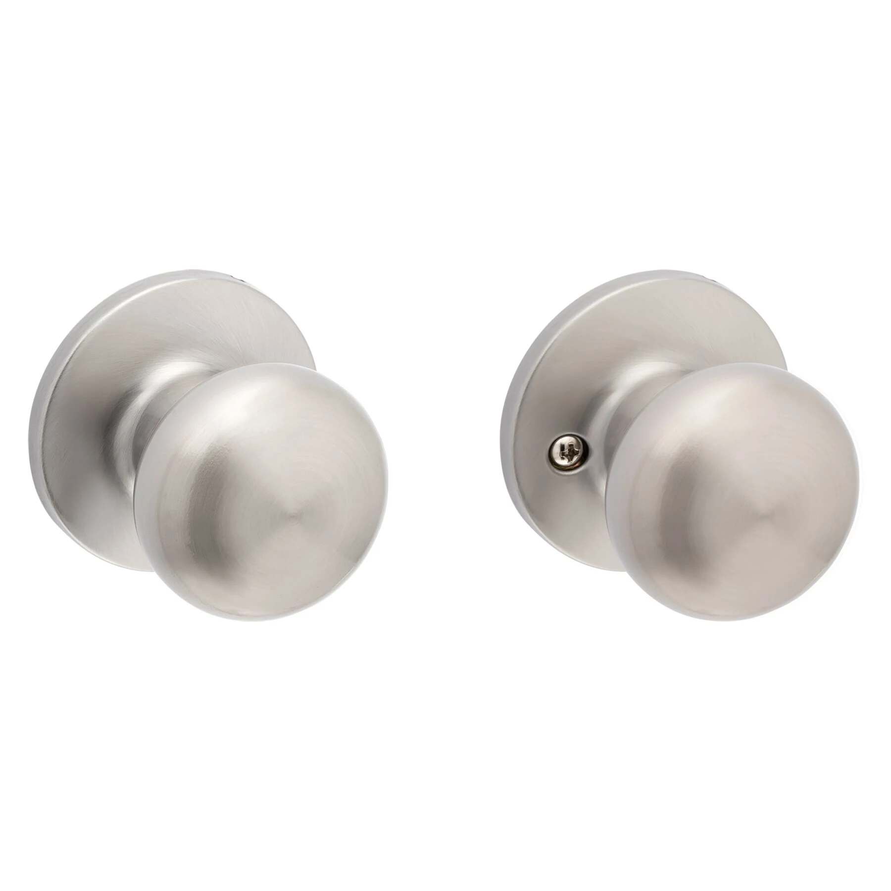 Reliabilt Door Knob Contractor Pack Nickel Baron Satin Passage No Deadbolt 6 Reliabilt Door Knob Contractor Pack Nickel Baron Satin Passage No Deadbolt - Image 4