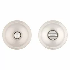 Reliabilt Door Knob Contractor Pack Nickel Baron Satin (6-Pack) Privacy No Deadbolt -Schlage Trade 43943756