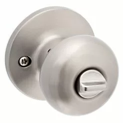 Reliabilt Door Knob Contractor Pack Nickel Baron Satin (6-Pack) Privacy No Deadbolt -Schlage Trade 43949346