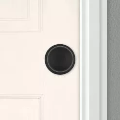 Reliabilt Door Knob Passage No Deadbolt Baron Matte Black -Schlage Trade 43949355 scaled