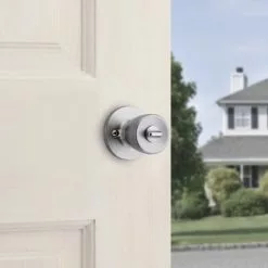 Gallo Reliabilt Door Knob Stainless Steel Keyed Entry No Deadbolt 16 Gallo Reliabilt Door Knob Stainless Steel Keyed Entry No Deadbolt -Schlage Trade 43949460 scaled
