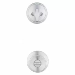 Reliabilt Pack Door Knob Gallo Stainless Steel Combo Keyed Entry Single Deadbolt -Schlage Trade 43949509
