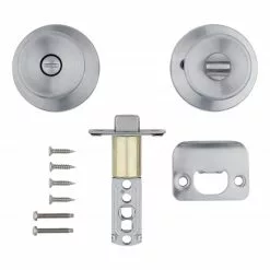 Gallo Reliabilt Door Knob Stainless Steel Privacy No Deadbolt 16 Gallo Reliabilt Door Knob Stainless Steel Privacy No Deadbolt -Schlage Trade 43949559 scaled