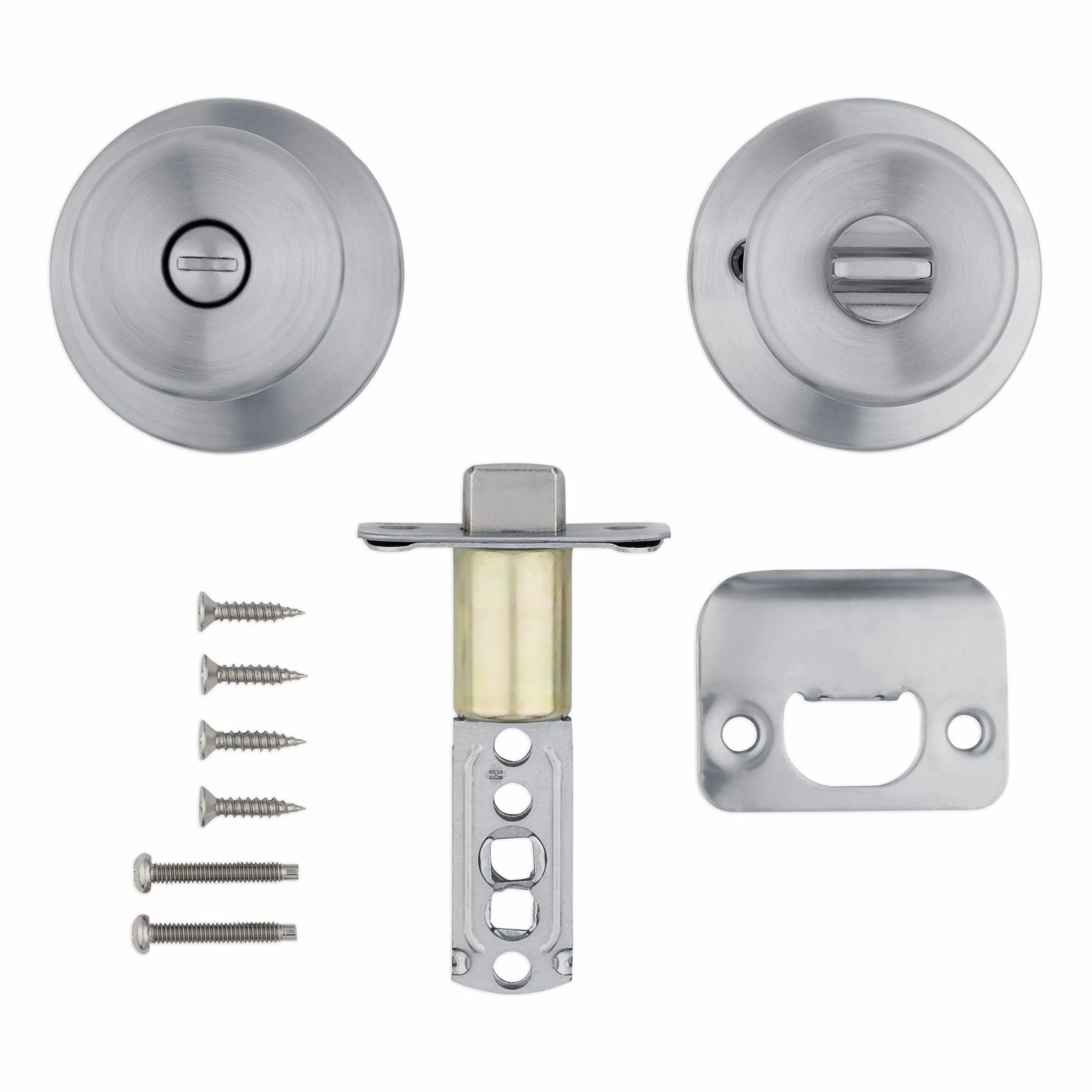 Gallo Reliabilt Door Knob Stainless Steel Privacy No Deadbolt 7 Gallo Reliabilt Door Knob Stainless Steel Privacy No Deadbolt - Image 5