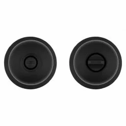 Reliabilt Door Knob Privacy No Deadbolt Baron Matte Black -Schlage Trade 43950329