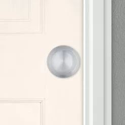 Gallo Reliabilt Door Knob Stainless Steel Passage No Deadbolt -Schlage Trade 43950419 scaled