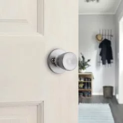 Gallo Reliabilt Door Knob Stainless Steel Passage No Deadbolt -Schlage Trade 43952253 scaled